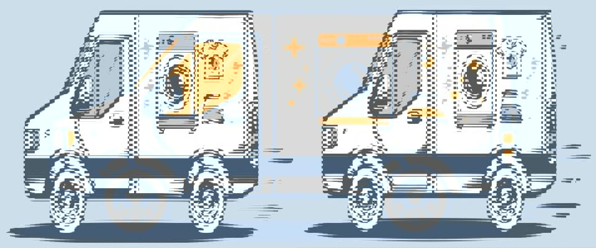 Laundry Delivery Van